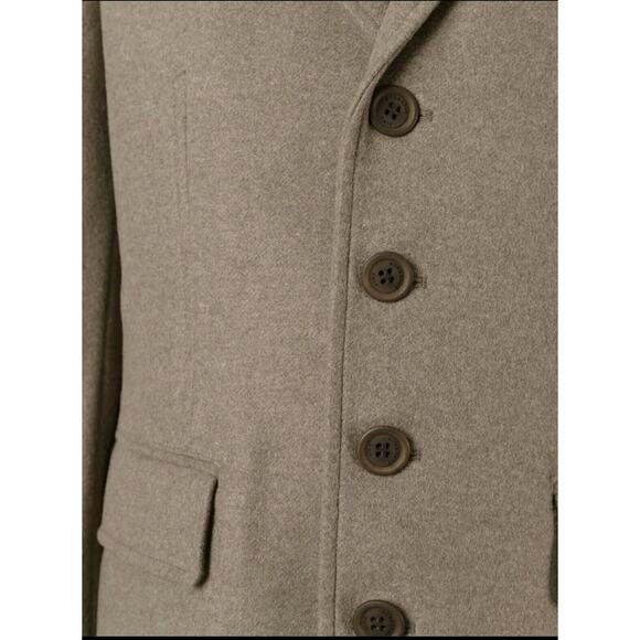 NWT Burberry Men Size M Lyndson 3-in-1 Taupe Wool Cashmere Long Coat + Vest - Picture 5 of 14